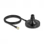 Base magnética de antena DELOCK ULA100 – 1 x conector fêmea N para 1 x ficha SMA, cabo de 1,5 m, exterior, preta