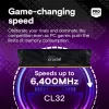 Módulo de memória RAM DDR5 CRUCIAL Pro OC 16GB (1×16GB) 6400 MT/s CL32