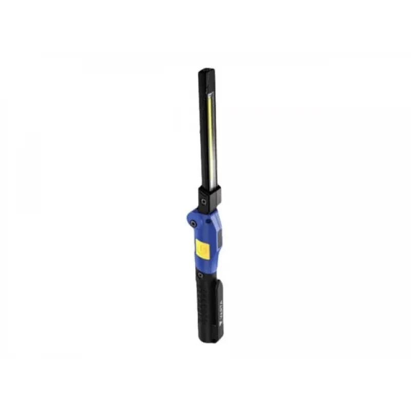 Luminária de trabalho manual Varta Work Flex preto LED, 100 lm, bateria incorporada, 6 h, alumínio/nylon/PC/borracha, 120 mm