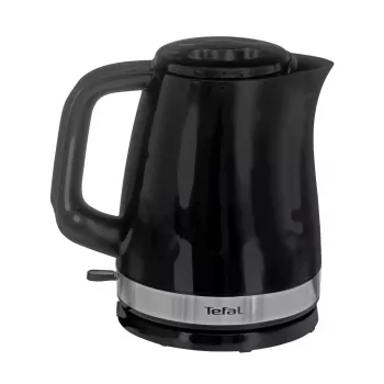 Chaleira elétrica Tefal KO150 1,5 L 2400 W – aço inoxidável preto, sem fios, base de 360°