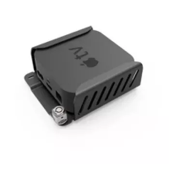 Suporte de segurança Compulocks para Apple TV 4K 3.ª geração alumínio preto