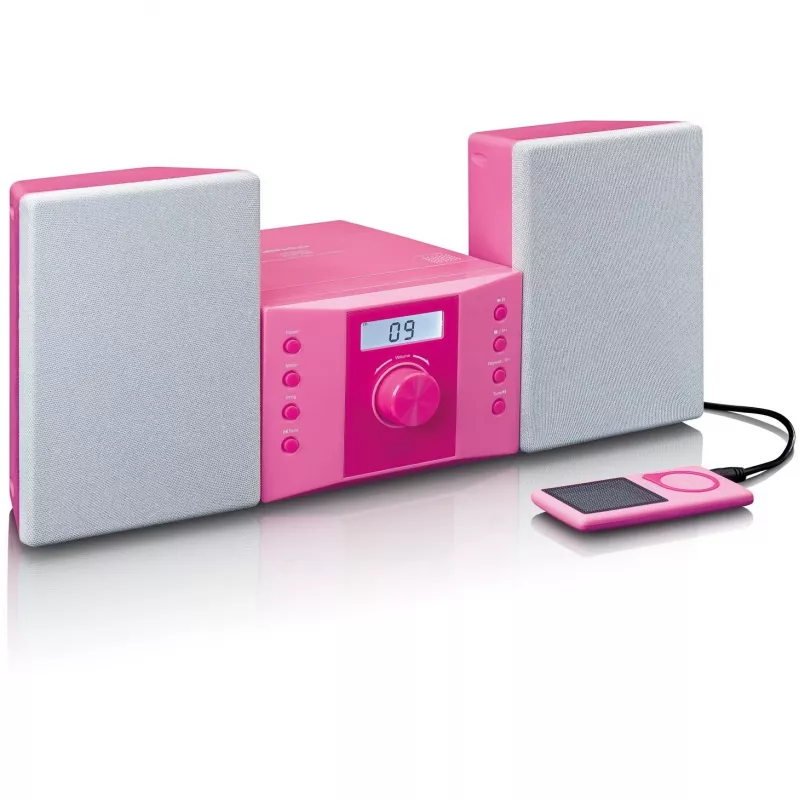 Sistema de áudio estéreo portátil Lenco MC-013PK