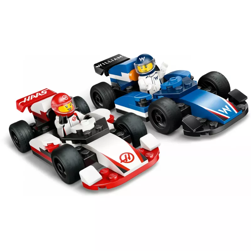 LEGO CITY 60464 F1 - Williams Racing & Haas F1 Carro de corrida