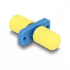Acoplador de fibra ótica DeLOCK ST Simplex fêmea para ST Simplex fêmea azul
