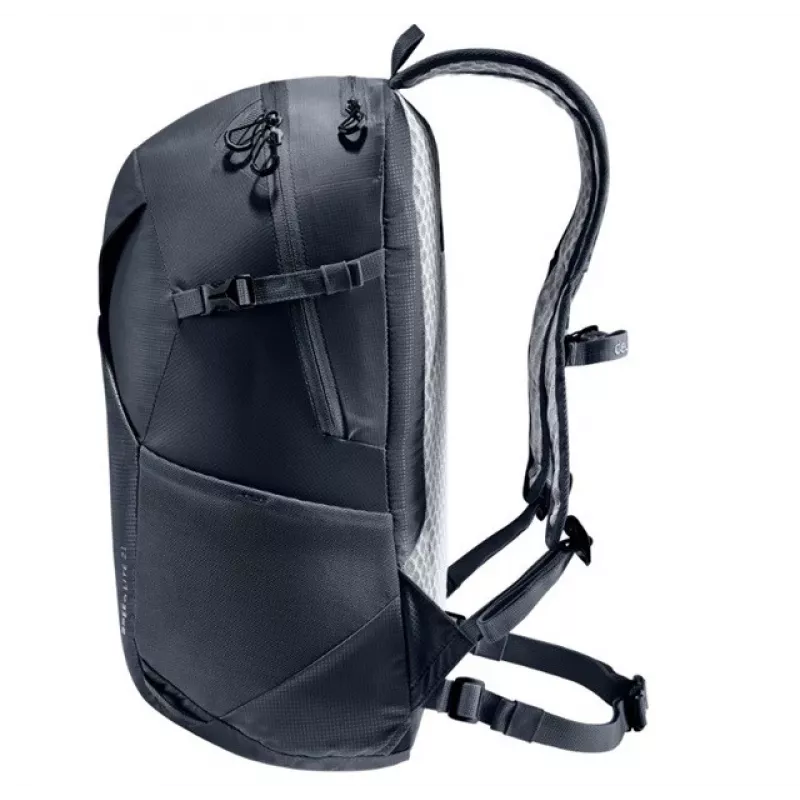 Mochila de dia DEUTER Speed Lite 21 — mochila de dia 21 l Ripstop, 430 g, unissexo, cinto peitoral, bolso frontal