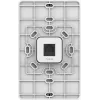 Grandstream GWN7661E ponto de acesso Wi-Fi 6 de parede embutido, AX3000, banda dupla 2,4/5 GHz, 3 Gbps, MU-MIMO, PoE/PoE+, portas Gigabit, 256 clientes