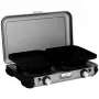Fogão de campismo com grelhador portátil Campingaz 2213311, 2 zonas, 5,4 kg, 490×350 mm, preto/cinzento/prateado