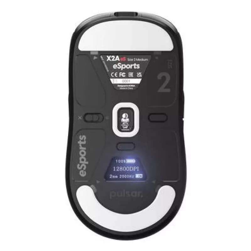 Rato USB ótico sem fios X2A/ES SIZE2 preto PX2AES21 Pulsar