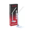 Candeeiro de mesa Hawk HW-LAMP01 branco LED com brilho regulável, braço ajustável