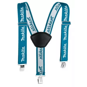 Makita E-05402 suspensórios com clipes, azul