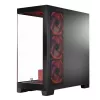 Caixa de PC MODECOM Volcano SPACE APEX ARGB Midi Tower, vidro temperado, USB-C, suporta ATX/microATX/Mini-ITX, GPU até 430 mm, dissipador de CPU até 180 mm