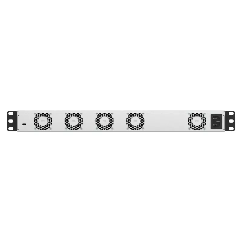 Switch de rede QNAP QSW-M3224-24T Managed L3 10G Ethernet (100/1000/10000) 1U preto, prateado