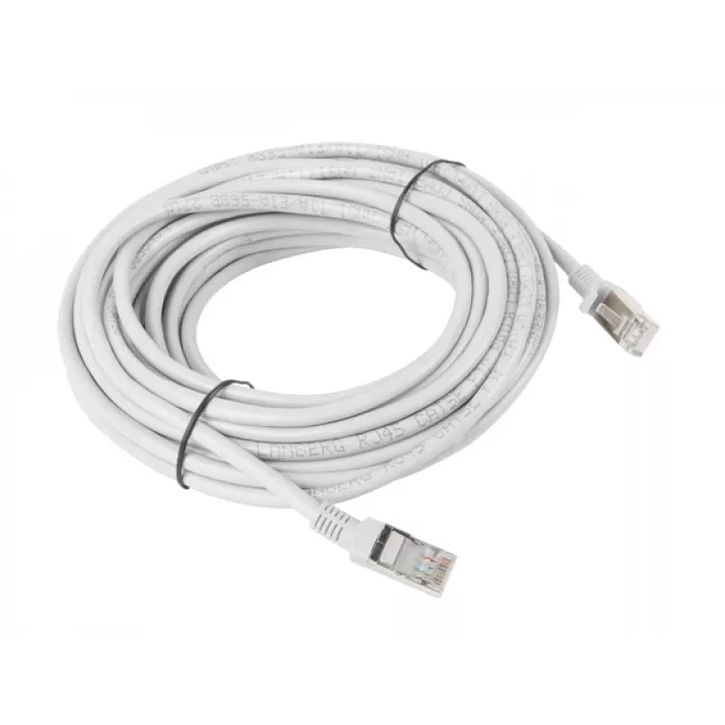 Cabo de rede Lanberg PCU5-10CC-1000-S 10 m Cat5e U/UTP (UTP) cinzento (PCU5-10CC-1000-S)