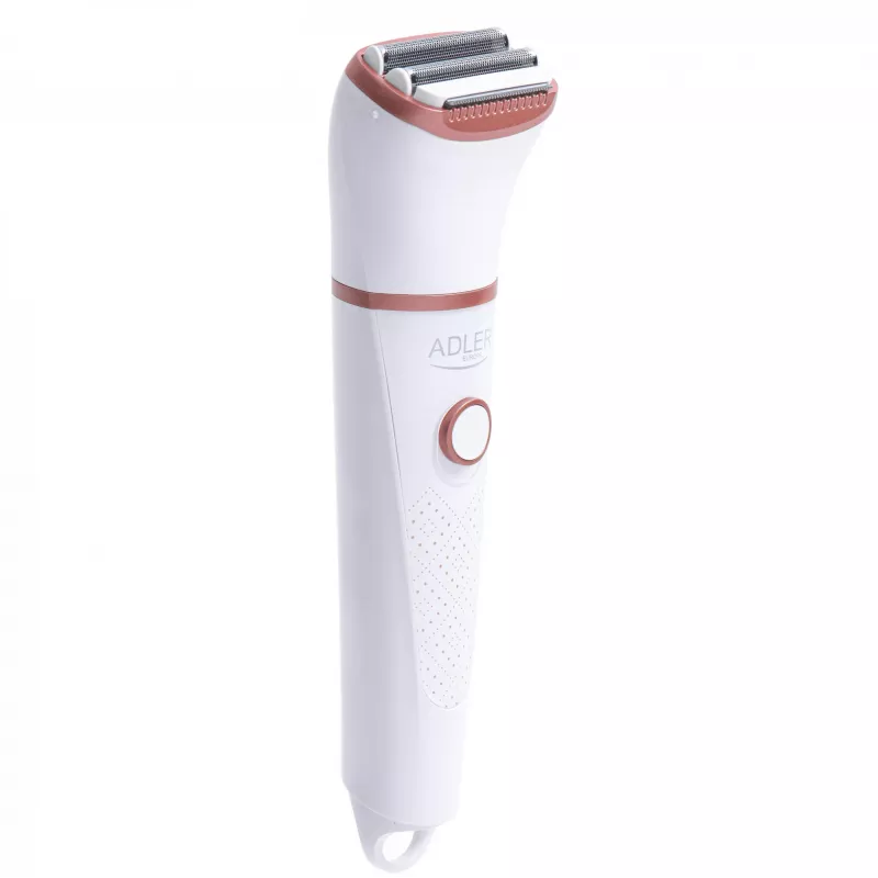 Máquina de barbear a seco e molhado Adler AD 2941 para mulher, branco
