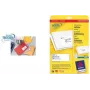 Avery Quick DRY J8173 - etiquetas de endereço - branco - 57 x 99,1 mm - 250 unidades (25 folhas x 10) (J8173-25)