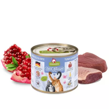 GRANATAPET DeliCATessen atum e pato - comida húmida para gatos - 200g