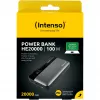 Powerbank INTENSO 7350050 — 20000 mAh, 1× USB-A + 2× USB-C, 100 W de potência total de saída, preto/cinzento