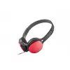 Auscultadores com microfone Ugo USL-1222 vermelho