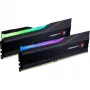 DIMM 128 GB DDR5-6000 (2x 64 GB) Dual-Kit, memória RAM preta, F5-6000J3444F64GX2-TZ5RK, TZ5 RGB, INTEL XMP