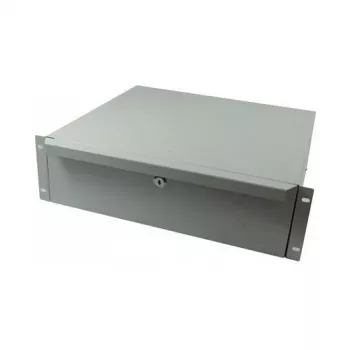 ALL-S0002060, Unidade de gavetas, cinzento, metal, 3U, 19 polegadas, 440 mm