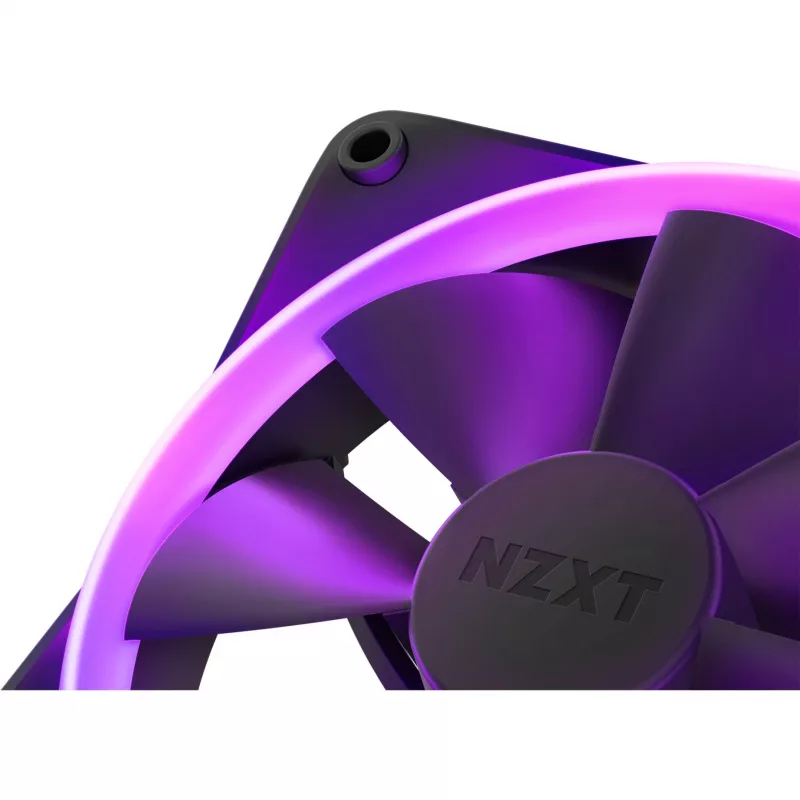 Ventoinha NZXT F140 RGB DUO 14 cm preta 500-1800 RPM 2 unid.