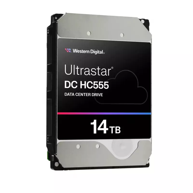 WD Ultrastar DC HC555 - Disco rígido - centro de dados - 14TB - interno - 3,5 (8,9 cm) - SATA 6Gb/s - 7200 rpm - Memória intermédia: 512MB (0B48721)