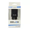 Carregador de viagem Beline Beli0012 — 2 portas USB, saída 2A, preto