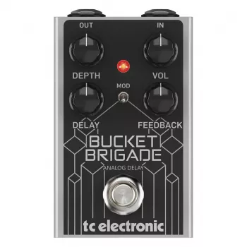 Pedal de delay analógico TC Electronic Bucket Brigade 34000209 — efeito de delay analógico para guitarra