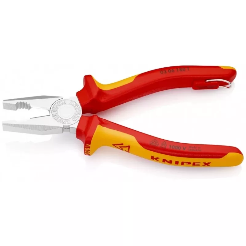 Alicate de corte diagonal Knipex 03 06 180 T
