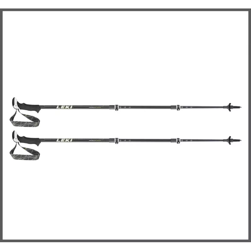 Bastão de trekking LEKI Wanderstock Makalu FX TA telescópico unissexo 255 g 110-145 cm