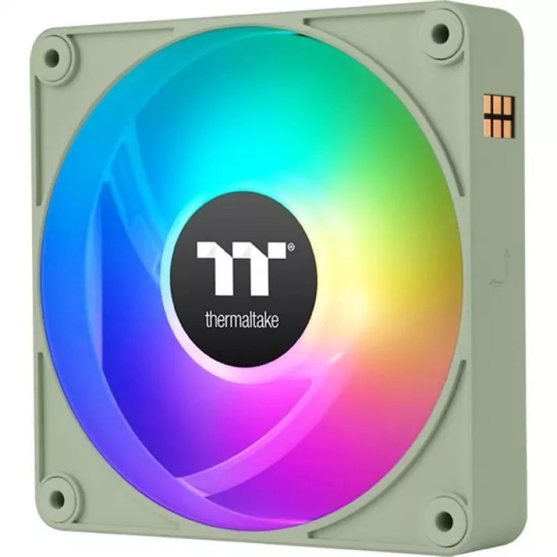 Ventoinhas de caixa Thermaltake CT120 EX Reverse ARGB Sync 120 mm pack de 3 – Matcha Green