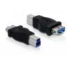 Adaptador USB DeLOCK USB 3.0-B M para USB 3.0-A FM 65179