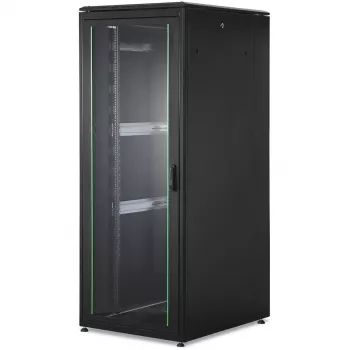 Armário de rede DIGITUS Unique 42HE 2053x800x1000mm preto (envio por transportadora)