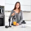 Varimixer Black & Decker BXHBA1500E — 1500 W Varimixer com haste de aço inoxidável, 20 velocidades, picadora, batedor, pulso