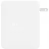 Carregador de parede 140W 4 portas (3xC 1xA) ficha UK, EU, US branco