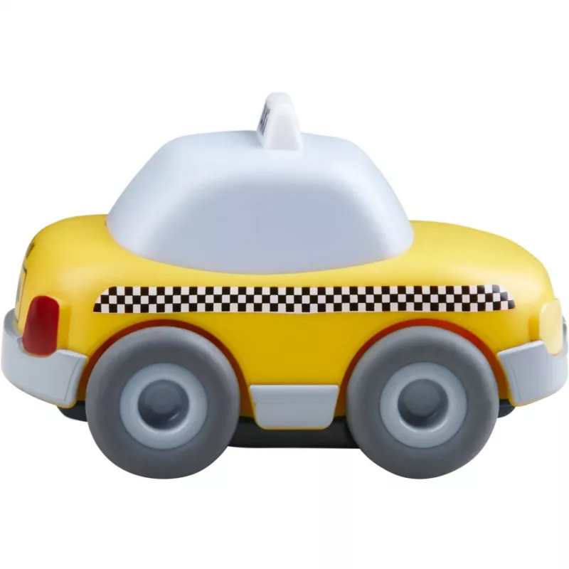 Kullerbu - Táxi, carro de brincar antracite/branco (mate)