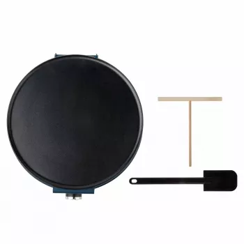 Máquina de crepes JATA JECR1000 1200 W preto azul 30 cm