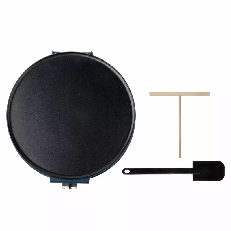 Máquina de crepes JATA JECR1000 1200 W preto azul 30 cm