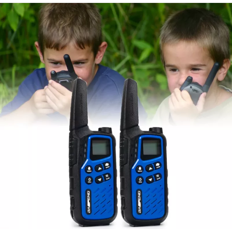 Walkie-talkie Baofeng BF-T25E azul, 2 unid.