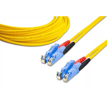 Lightwin Cabo de Patch de Fibra Ótica Duplex de Alta Qualidade - SM - LSH - LSH (LDP-09 LSH-LSH 5.0)