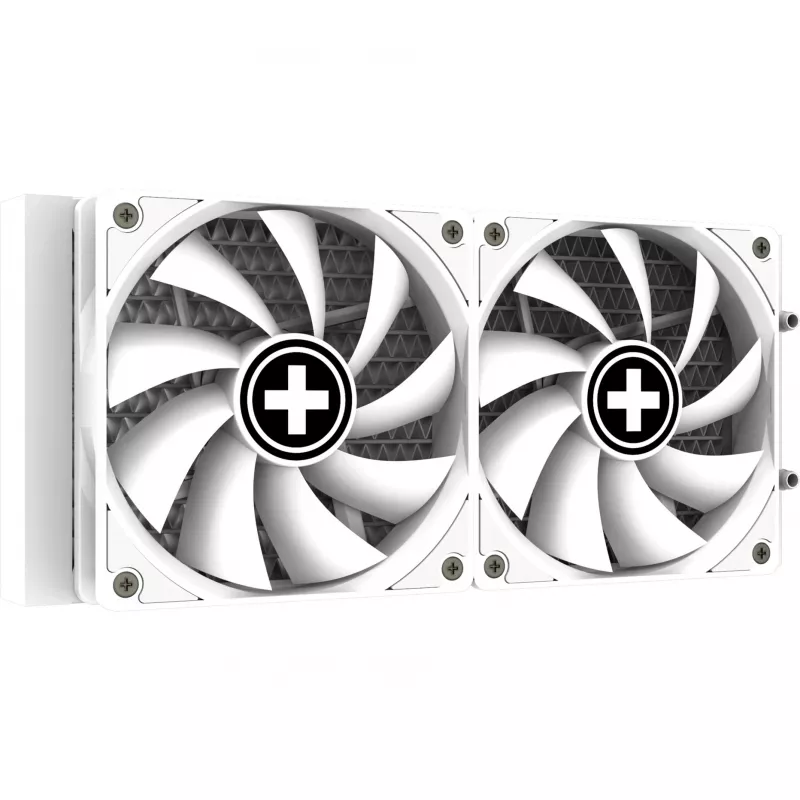 Refrigeração líquida All-in-One XILENCE Performance A+ XC974 — radiador de 240 mm, 300 W TDP, branco, ARGB