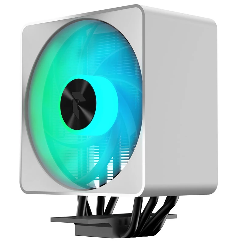 APNX AP1-5PIPE ARGB WH sistema de arrefecimento para computador processador arrefecedor de ar branco