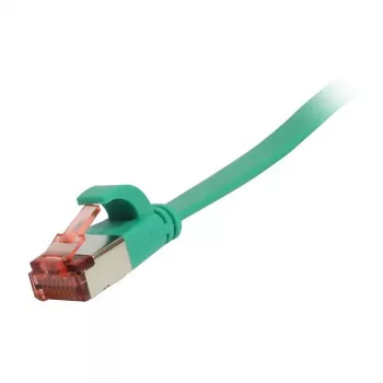 Cabo de rede Synergy 21 RJ45, CAT6 250 MHz, 5 m verde, FTP (U/FTP), TPE (Superflex), plano, Synergy 21, – Digital/Dados – Rede