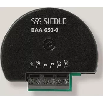 Siedle BAA 650-0 - preto - Siedle - 0 - 40 °C (200032255-00)