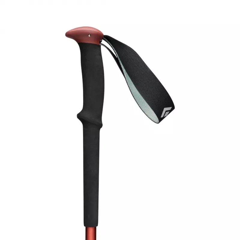 Bastões de trekking Black Diamond Trail Trekking Poles Iron Red