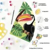 Ravensburger pintar por números - Tukan im Dschungel