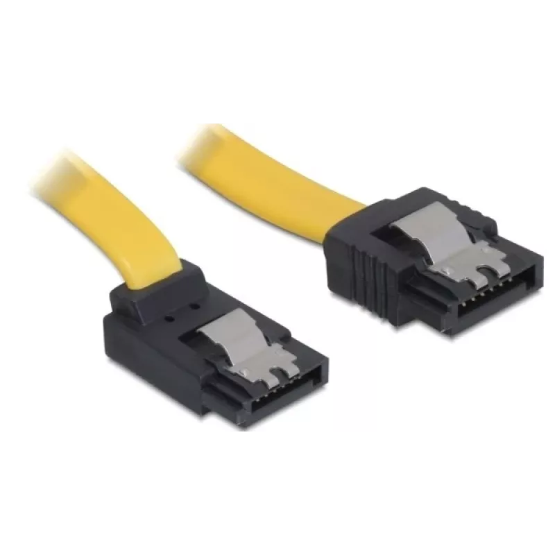 Cabo SATA DeLOCK 82472 0,3 m amarelo