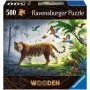 Puzzle de madeira Tigre na selva (505 peças)