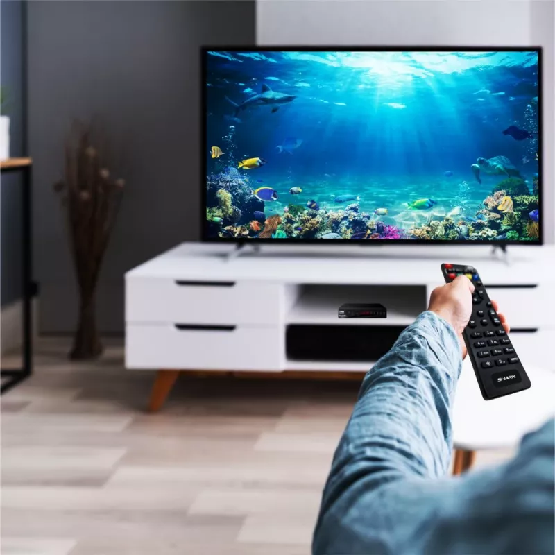 Sintonizador de TV digital MANTA DVBT005-SH com suporte DVB-T/T2 HEVC