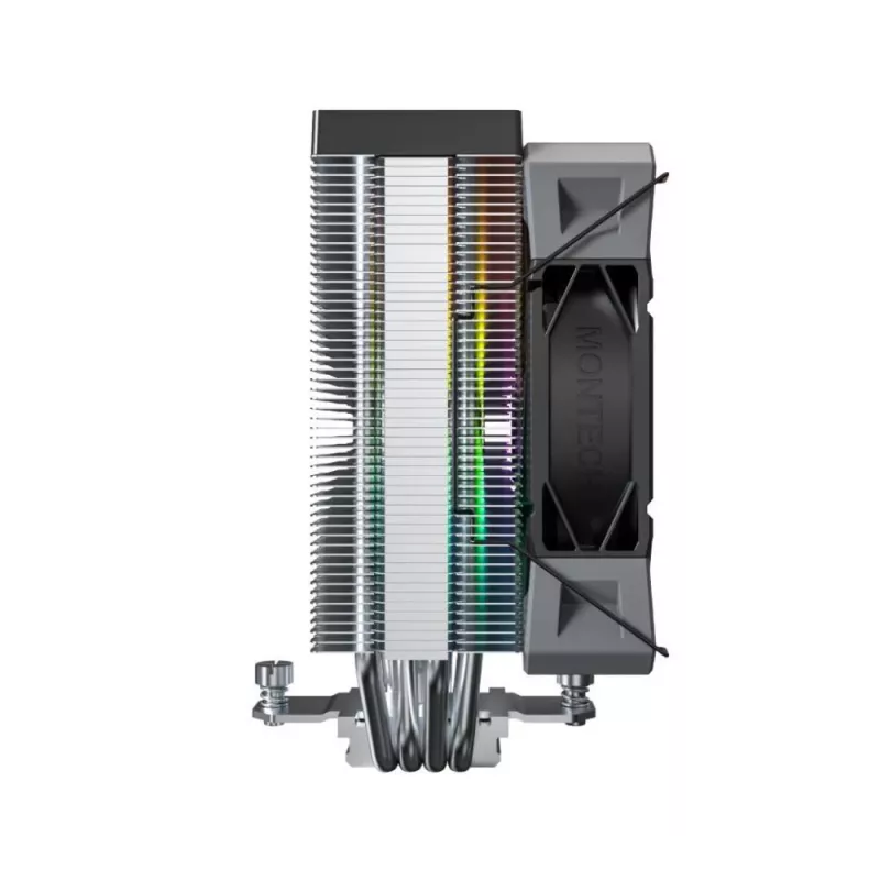 Montech NX400 Black ARGB cooler de ar para CPU, multi socket, 120 mm, preto